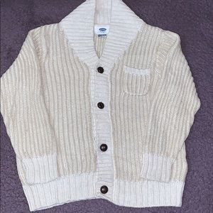 Kid cream sweater